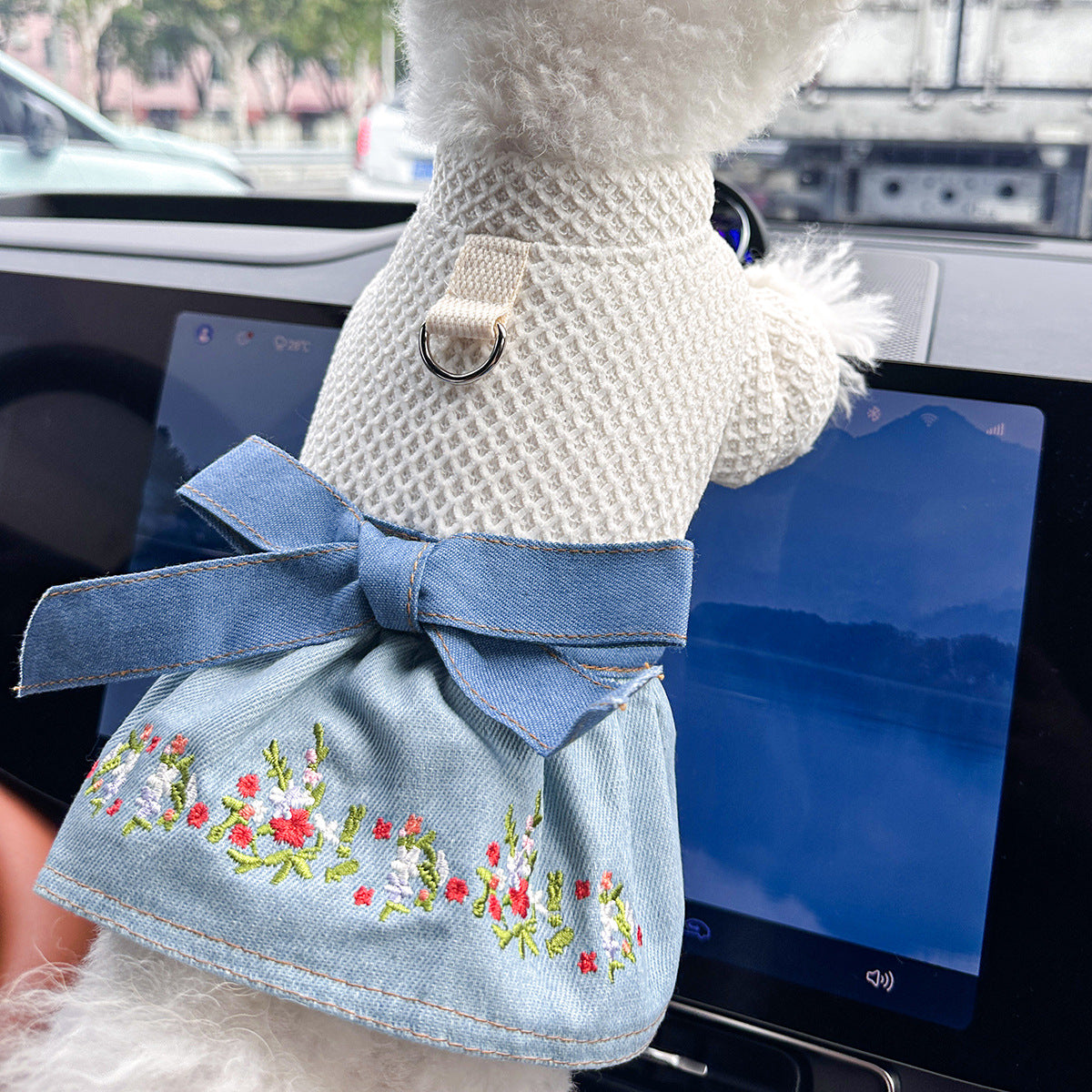 Pet Denim Skirt | Cute Summer Dress for Small Dogs & Cats – product image 38 | Pawnests