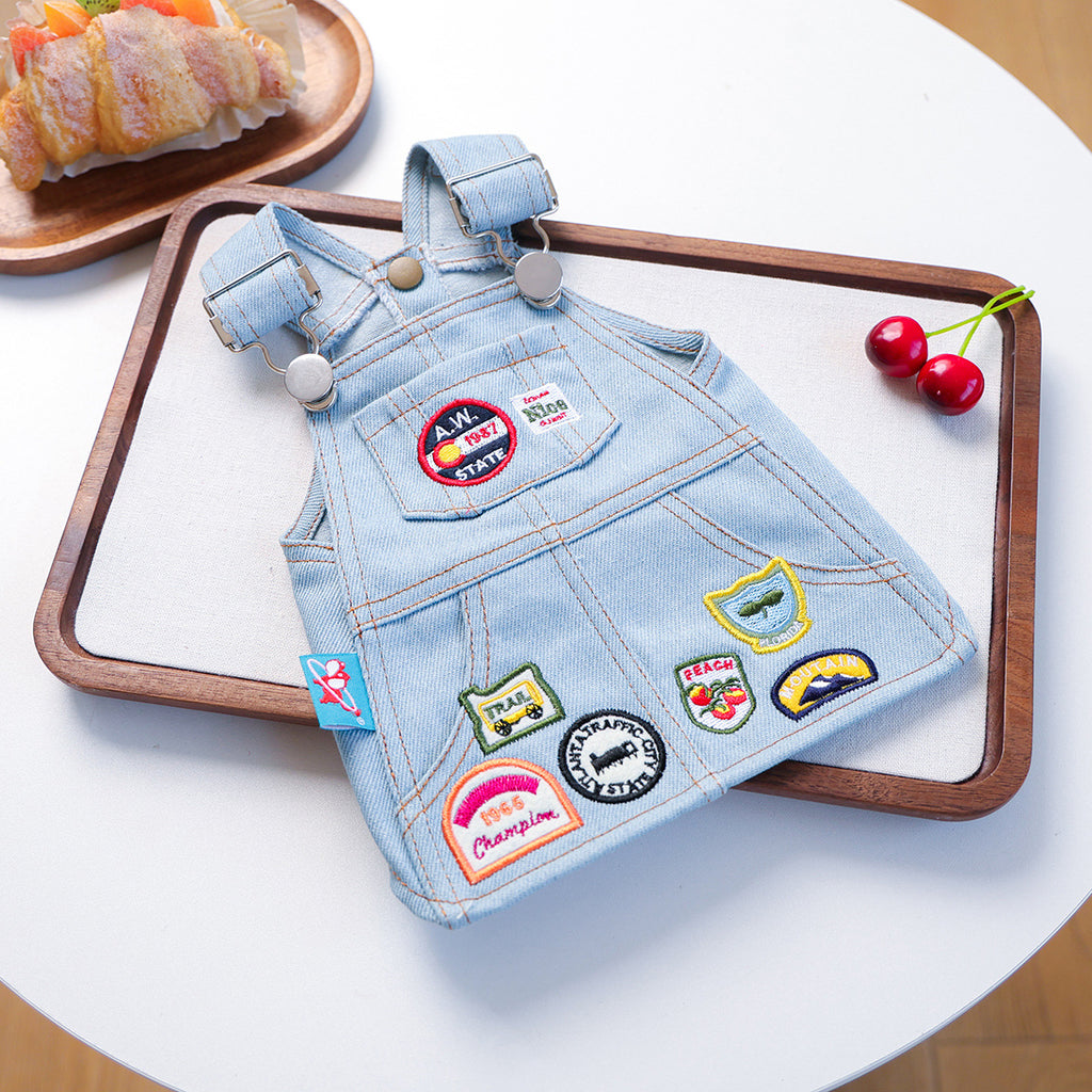 Pet Denim Skirt | Cute Summer Dress for Small Dogs & Cats