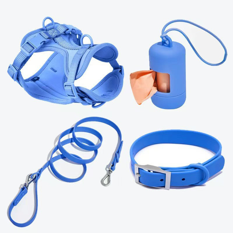 Dog Harness 4-Piece Set | Waterproof PVC Vest, Leash, Collar & Clip – product image 39 | Pawnests