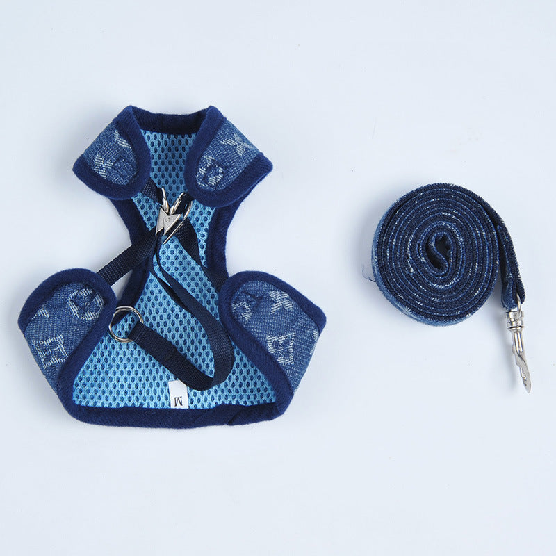 Small dog harness adjustable strap detail — Pawnests