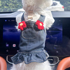 Pet Denim Skirt | Cute Summer Dress for Small Dogs & Cats