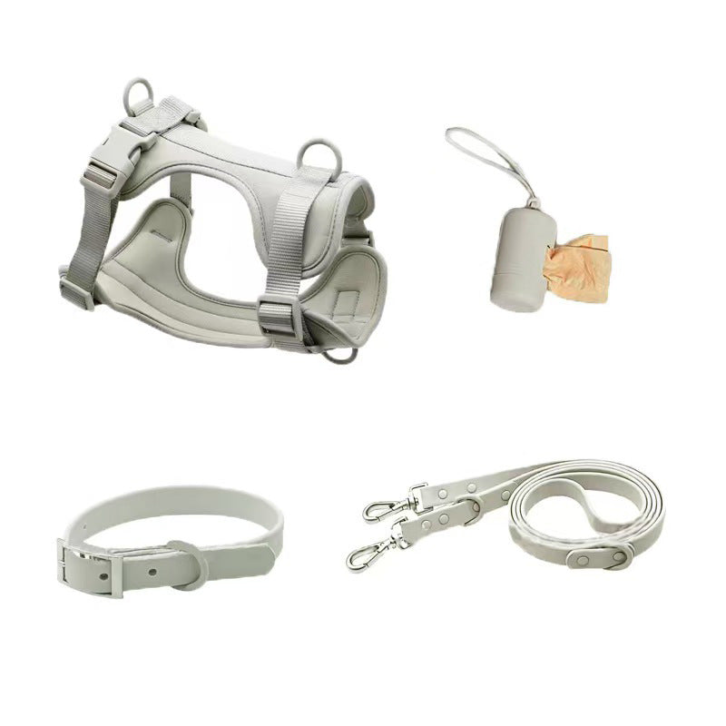 Dog Harness 4-Piece Set | Waterproof PVC Vest, Leash, Collar & Clip – product image 37 | Pawnests