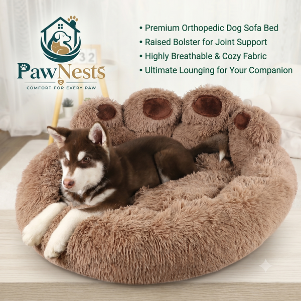 Sofá cama ortopédico premium para perros