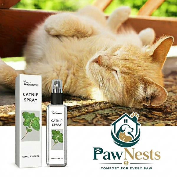 Catnip Spray | Natural Stress Relief & Play Mist for Cats