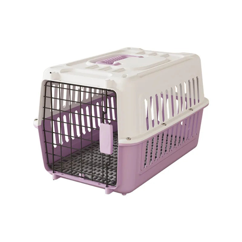 Pet airline crate cat space box portable cage outings dog shipping box Pawnests