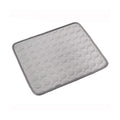 Grey ice silk dog cooling mat — self-cooling pad for dogs and cats | Pawnests