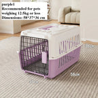 Pet airline crate cat space box portable cage outings dog shipping box Pawnests