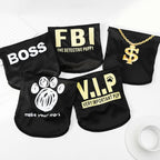 CASH print cat vest — pet cosplay summer fashion | Pawnests
