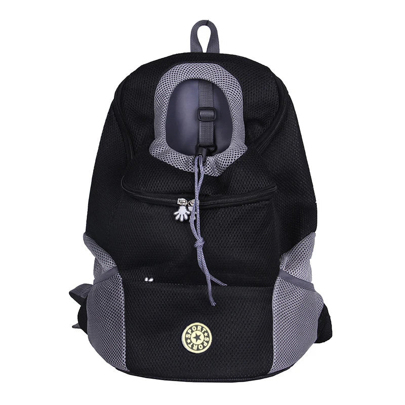 Front-Folded Mesh Pet Travel Backpack Pawnests