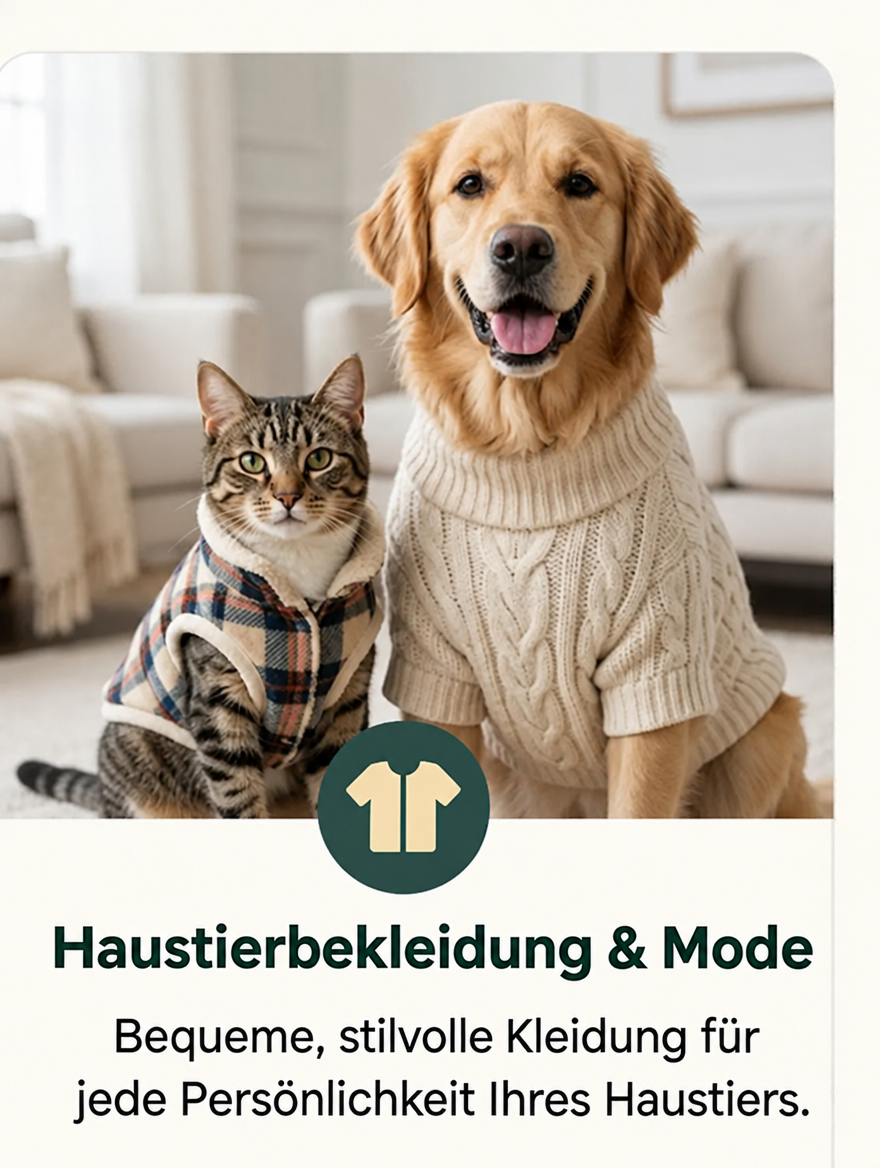 Haustierbekleidung & Mode