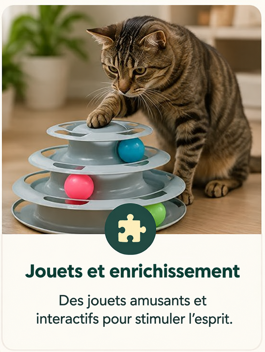 Jouets et enrichissement