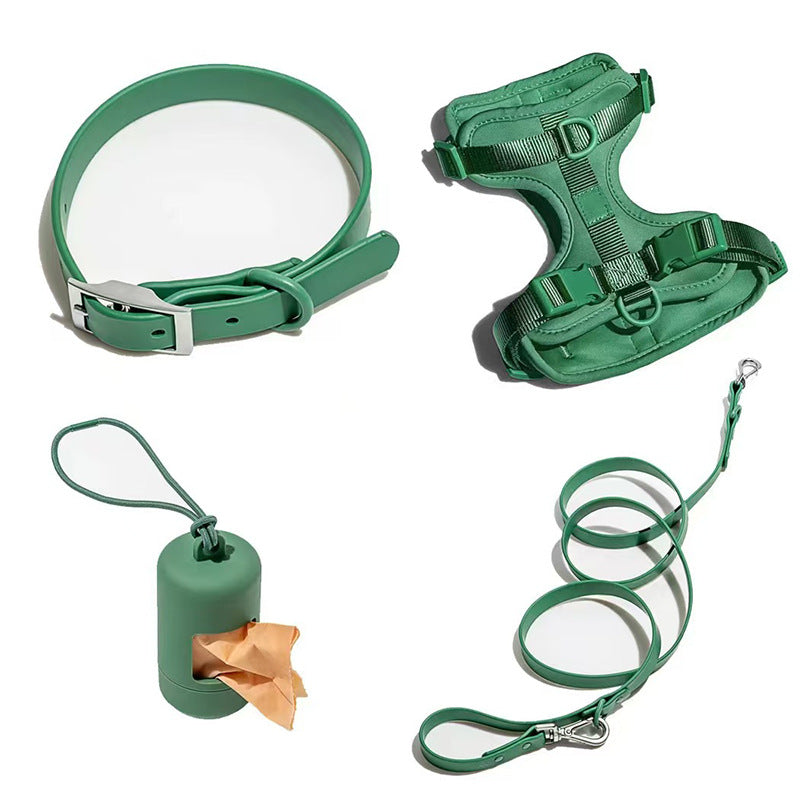 Dog Harness 4-Piece Set | Waterproof PVC Vest, Leash, Collar & Clip – product image 32 | Pawnests