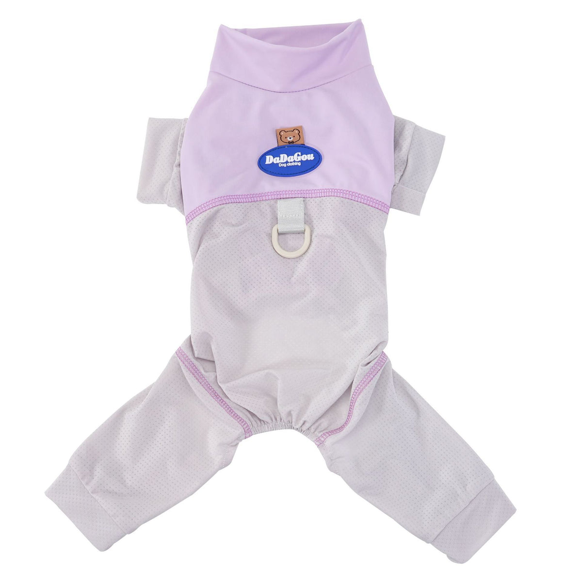 Small dog in breathable mesh suit — comfortable sporty summer outfit | Pawnests