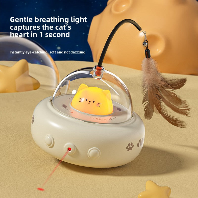 Smart sensor cat toy automatic motion sensor detail | Pawnests