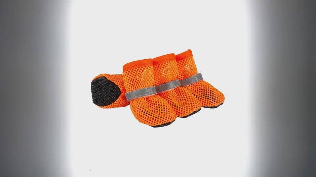 Botas antideslizantes y transpirables para perros, 4 unidades
