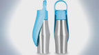 Botella de Agua para Perros | Botella de Viaje Aislada de Acero Inoxidable para Perros y Gatos