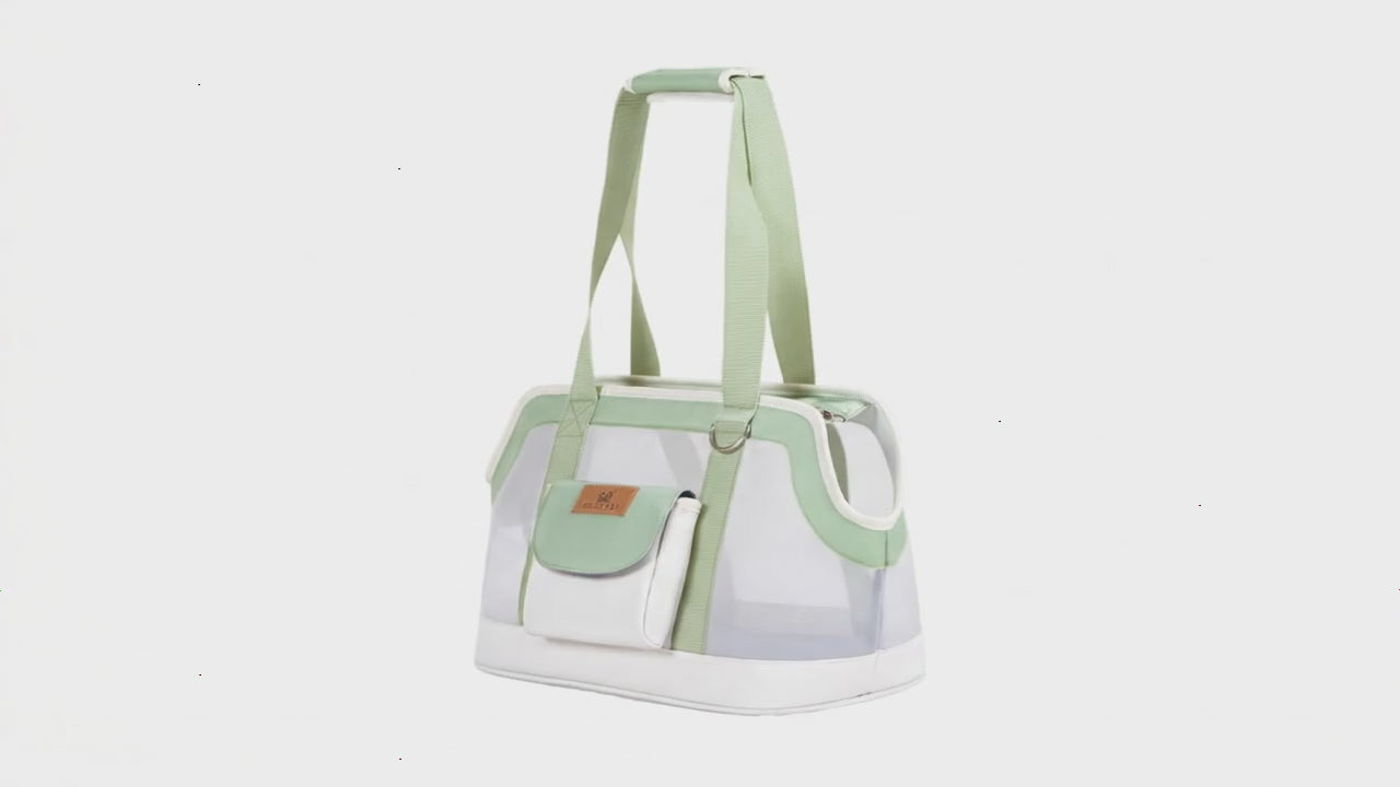 Bolso Bandolera para Mascotas | Bolso de Viaje Transpirable para Gatos y Perros