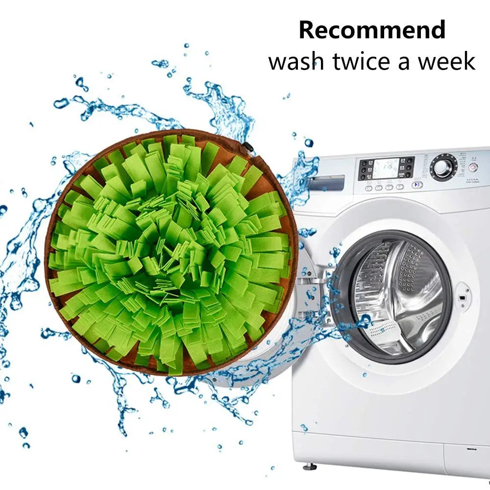 Machine washable dog snuffle mat — easy to clean in the washing machine | Pawnests